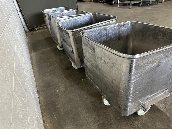 Used Stainless Steel Meat Buggies