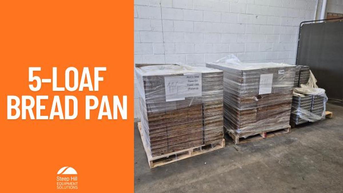 Used Commercial 5-Loaf Bread Pan