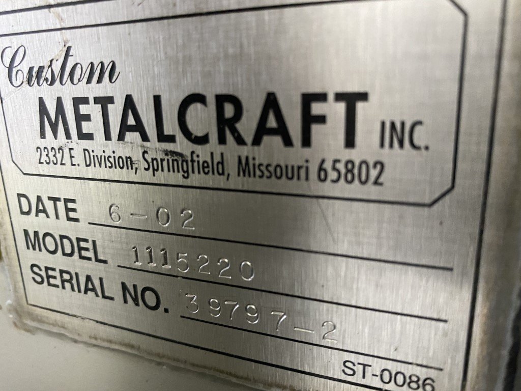 Used Metalcraft 4' Modular Belt Shuttle Conveyor