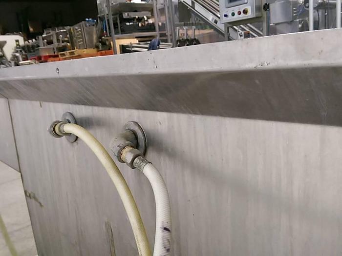 Used 76" x 28" 2-Compartment S/S Wash Sink