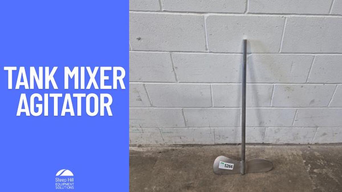 Used Tank Mixer Agitator