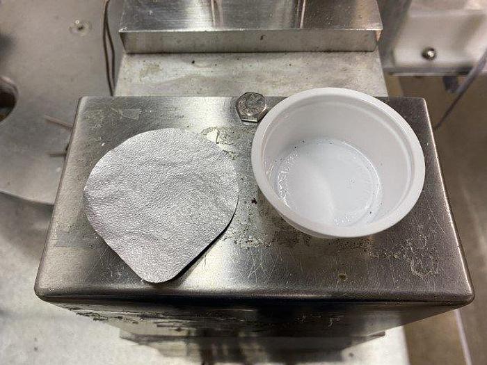 Used Quality QC-8 Rotary Cup Filler-Sealer