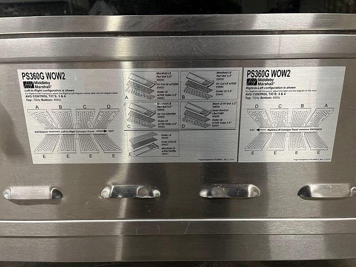 Used Middleby Marshall PS360G Conveyor Oven