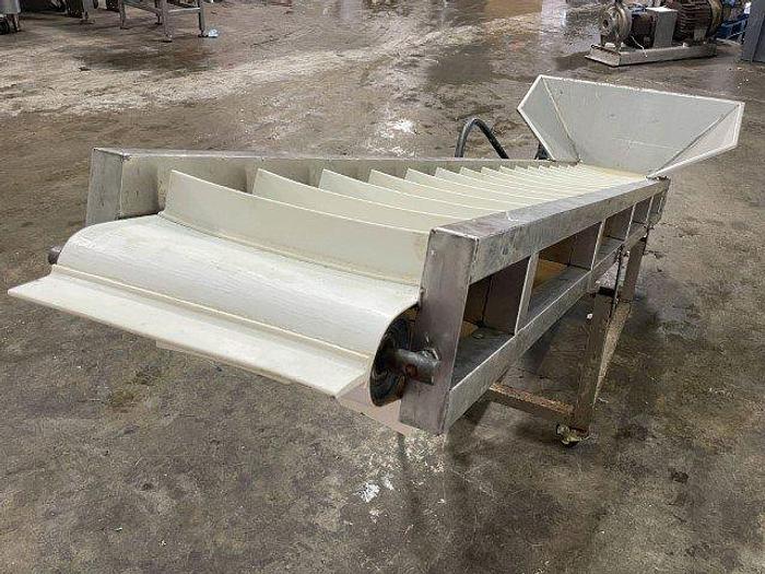 Used 9'L Product Elevating Conveyor