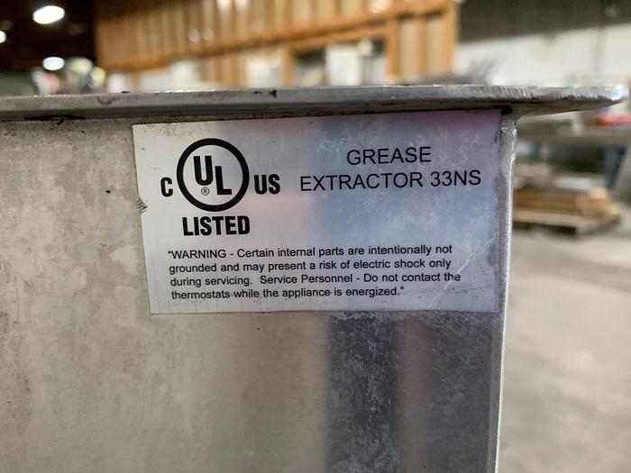Used Goslyn 320 Grease Extractor