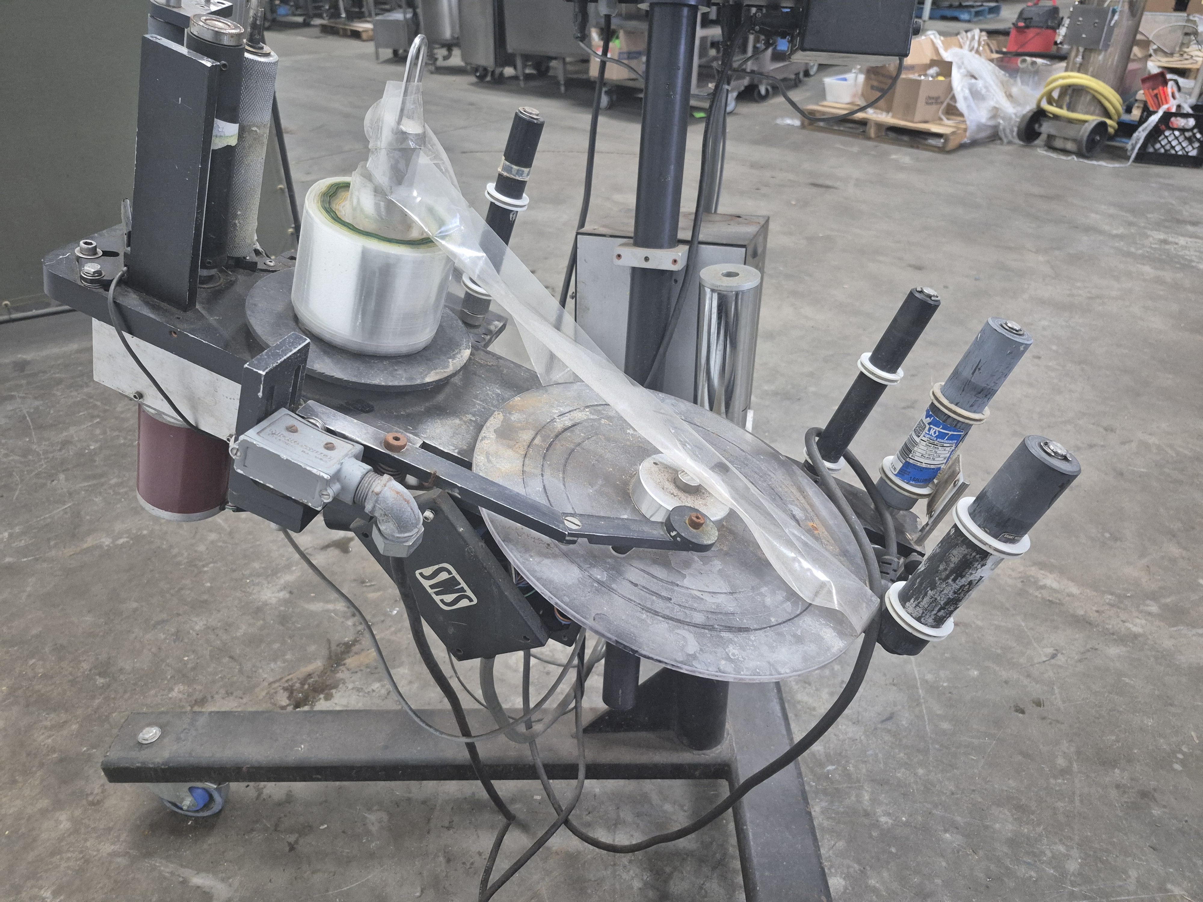 Used Superior SMS Roll Tak 200 Labeller