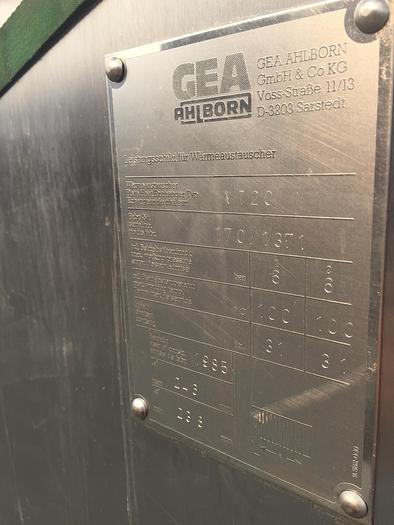 Used Plate Heat Exchanger