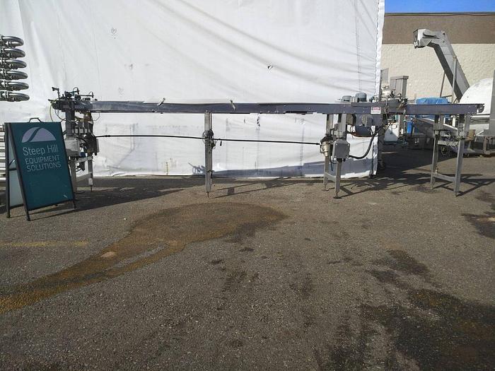 Used 18' Dual Lane Conveyor