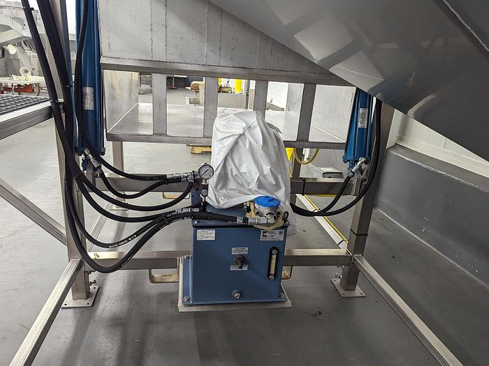 Used Custom SS Tote Dumper