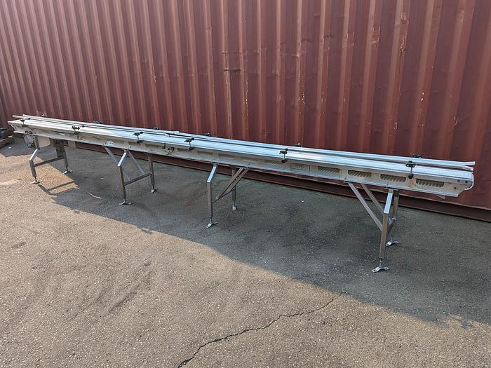 Used B.W. Cooney 20'L Modular Belt Conveyor