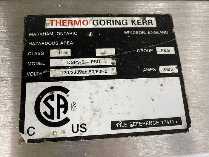 Used Thermo Goring Kerr DSP3 Metal Detector