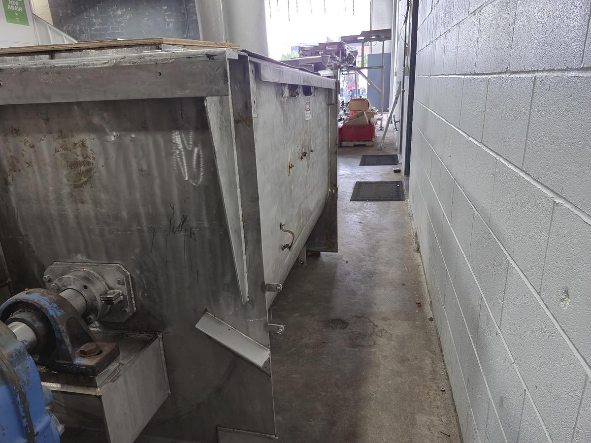 Used 35-50 Cu. Ft. Industrial Stainless Steel Horizontal Ribbon Blender