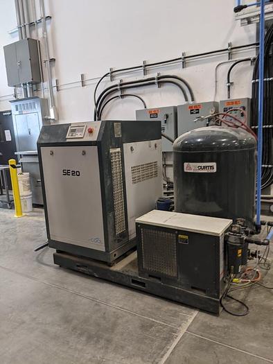 Used FS Curtis SE20 Air Compressor