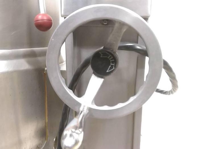 Used Escan 30 gallon Tilting Electric Steam Kettle for Sale at Steep Hill Equipment Solutions