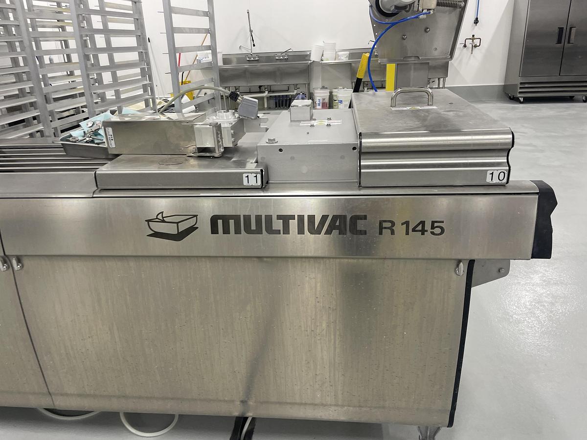 Used MULTIVAC R145 Thermoforming Packaging Machine