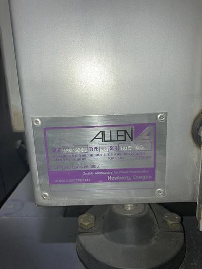 Used Allen Optical Colour Sorter