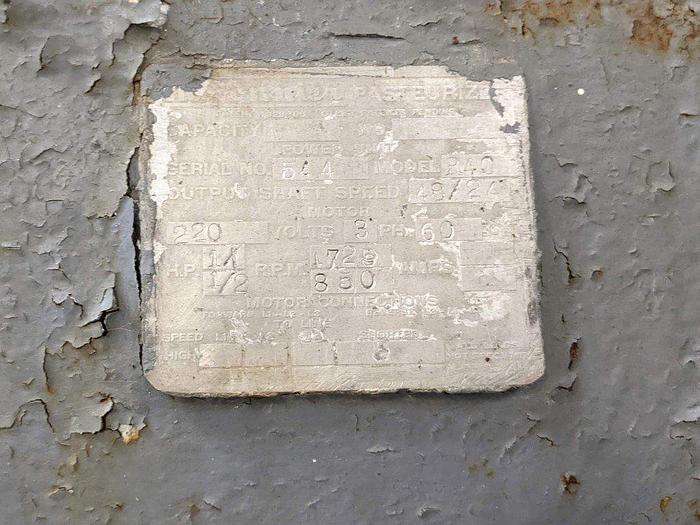 Used 500 Gallon Mixing Tank