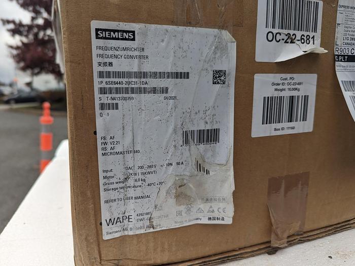 Siemens MicroMaster 440 6SE6440-2UC31-1DA1