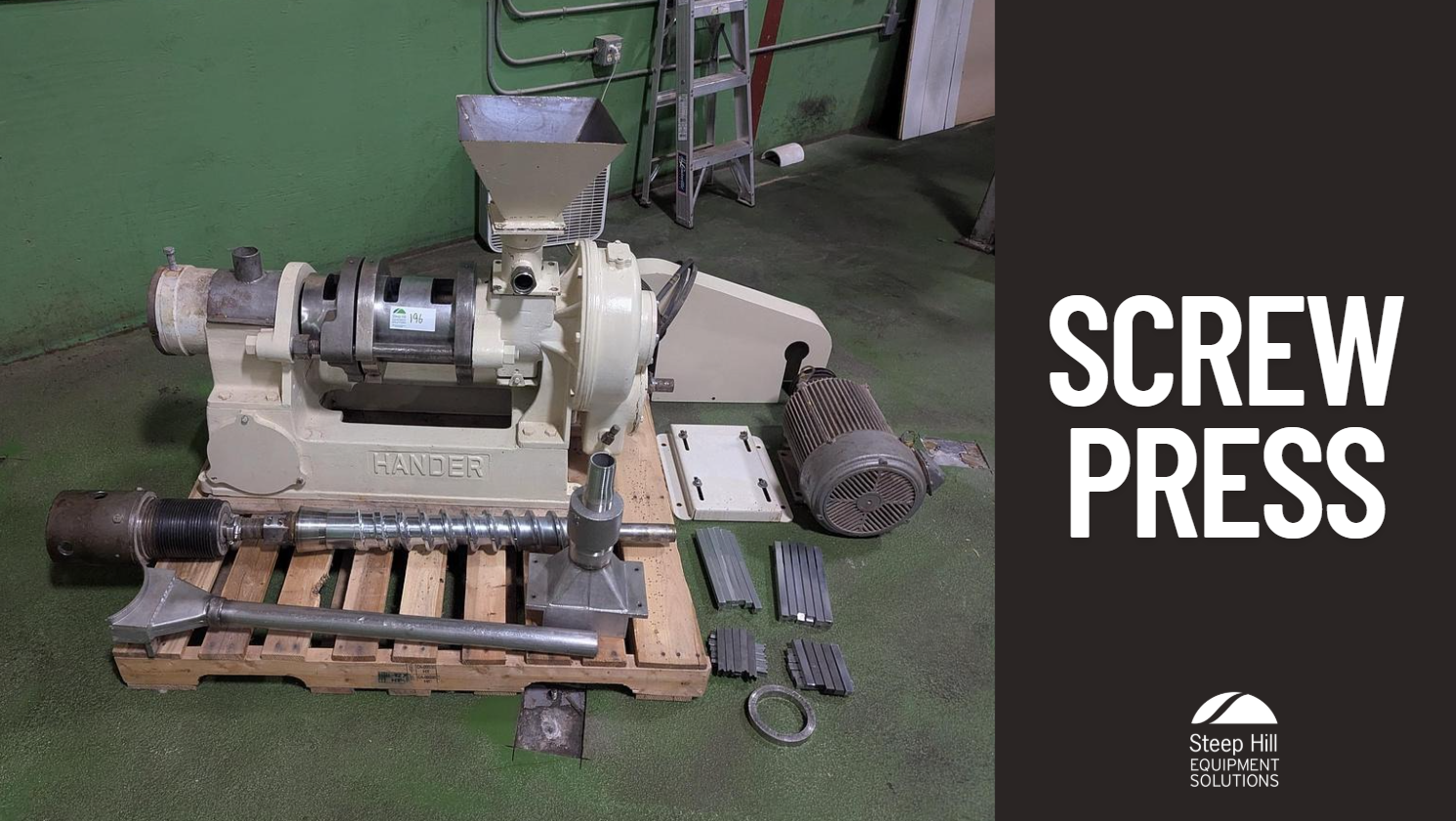 Used Hander Screw Press with Parts