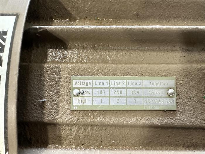 Used MagneTek 7.5HP Motor