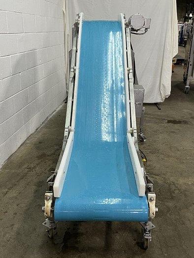 Used 9'L Incline Conveyor