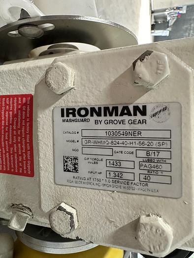 Used Nercon 7' Incline Conveyor