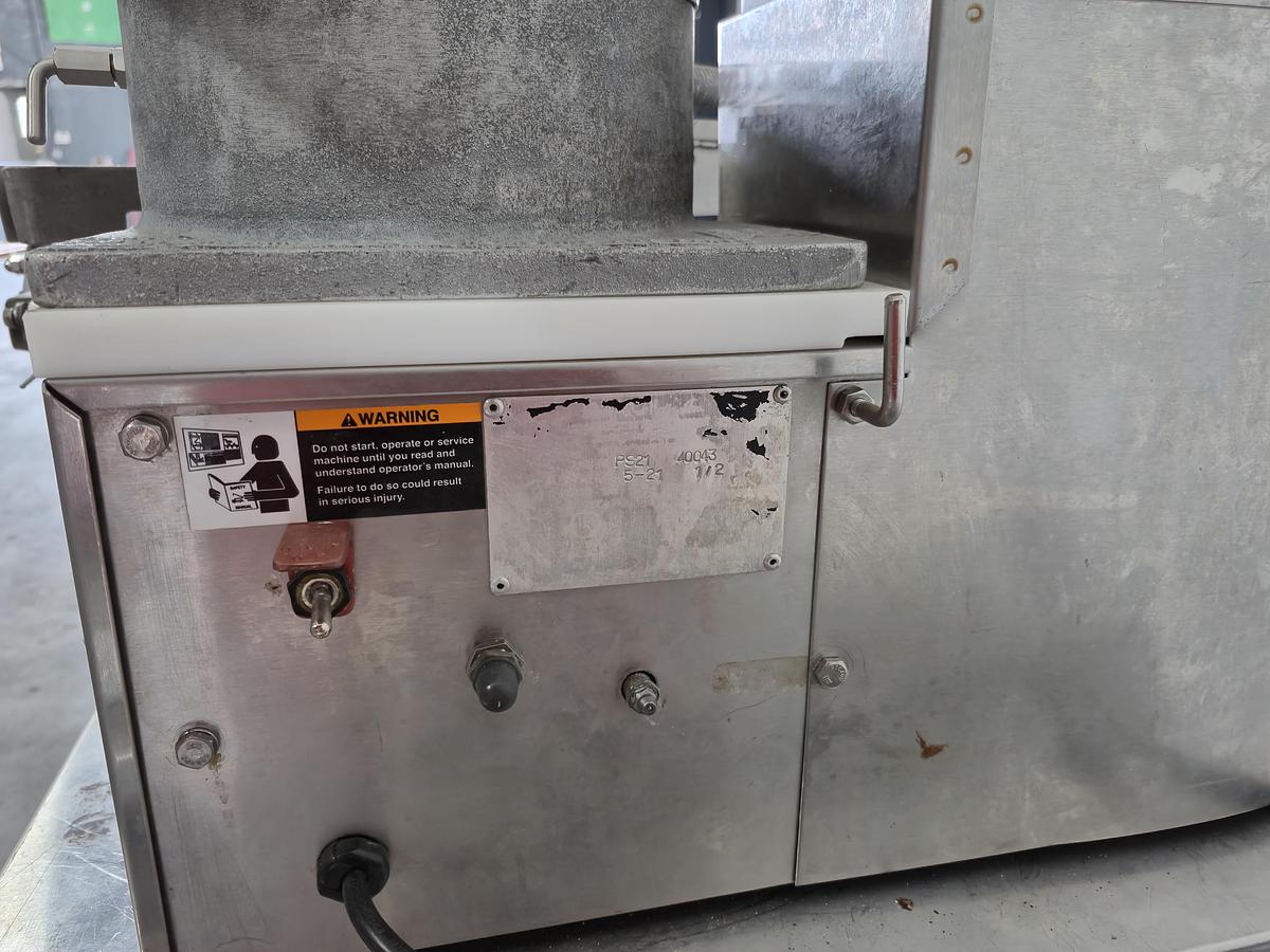 Used Patty-O-Matic CC35 Food Former & Stacker Conveyor Station