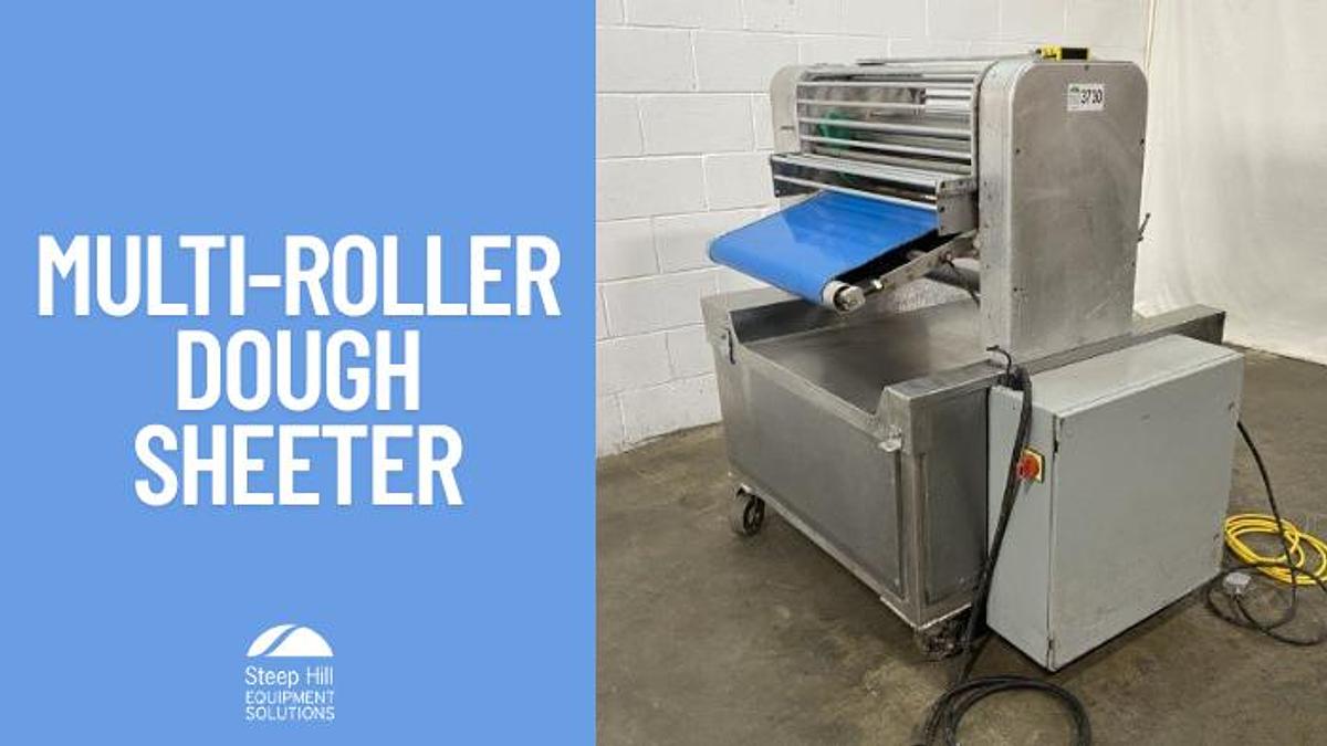 Used Moline Multi-Roller Dough Sheeter