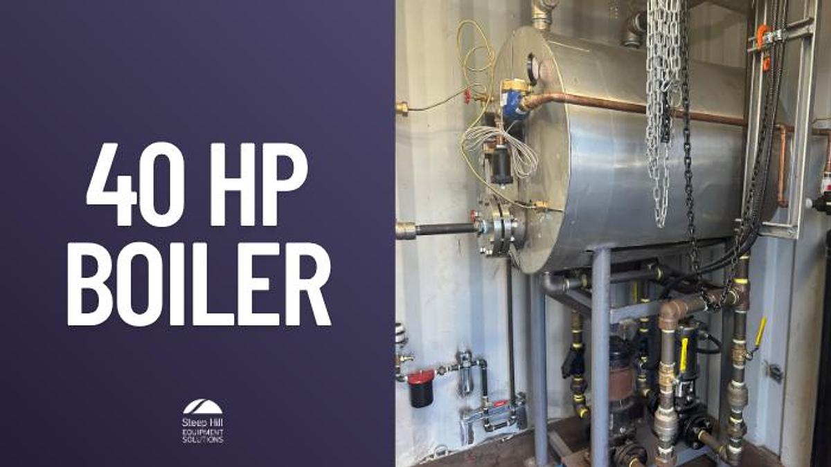 Used Cleaver Brooks 40 HP Boiler