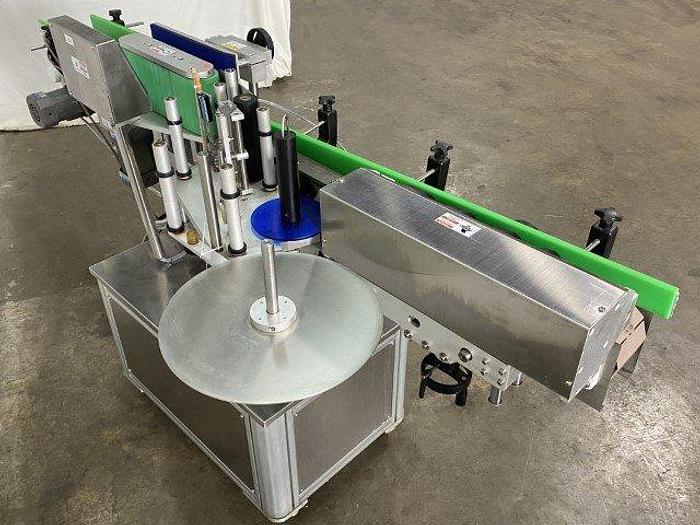 Used Bottle Labelling Station