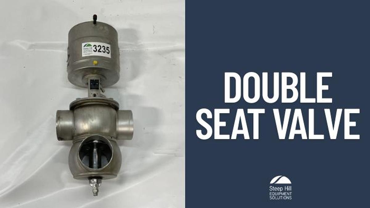 Used APV Double Seat Valve