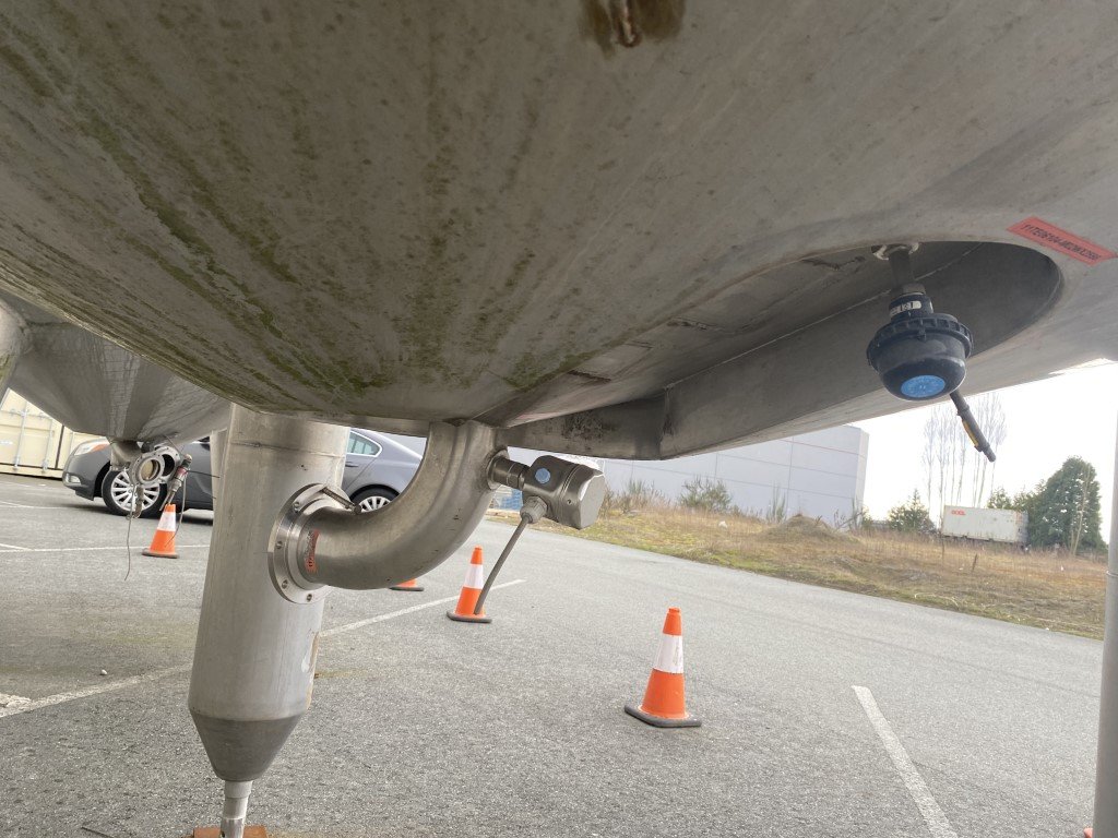 Used 11,500 Litre Dairy Tanks