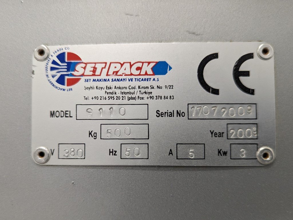 Used Set Pack S110 Duplex HFFS