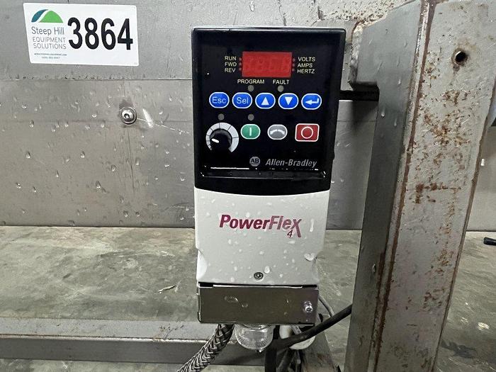 Used Viking 18.5' Long Cleated Conveyor