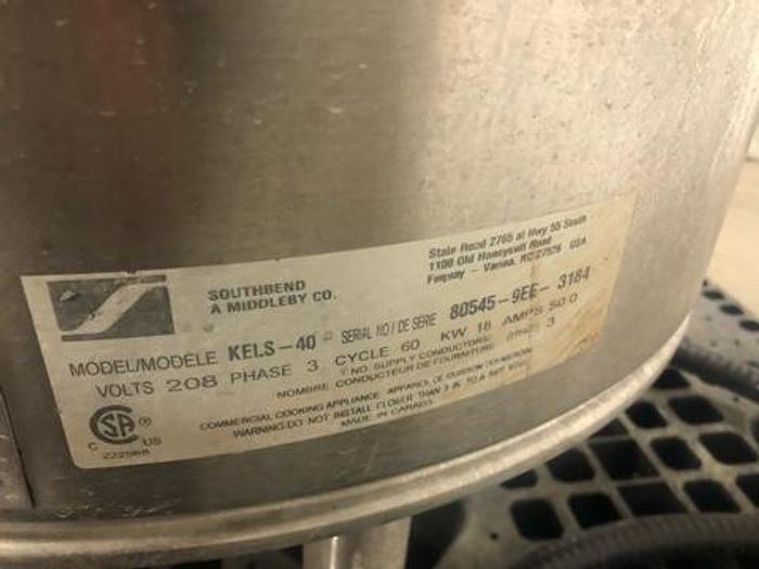 Used Southbend KELS-40 Electric Steam Kettle