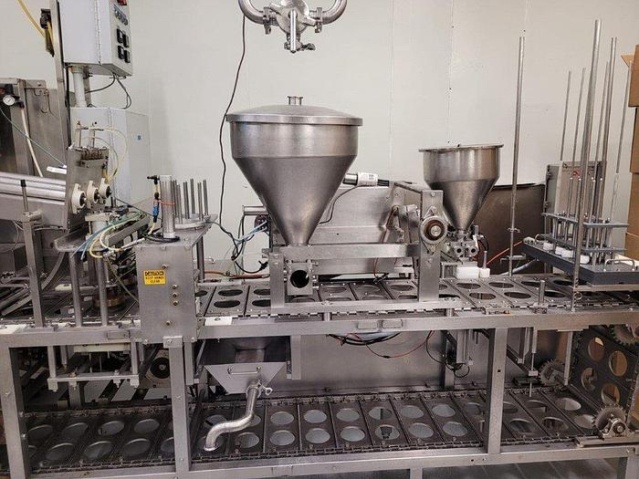 Used MP Inline Yogurt Cup Filler