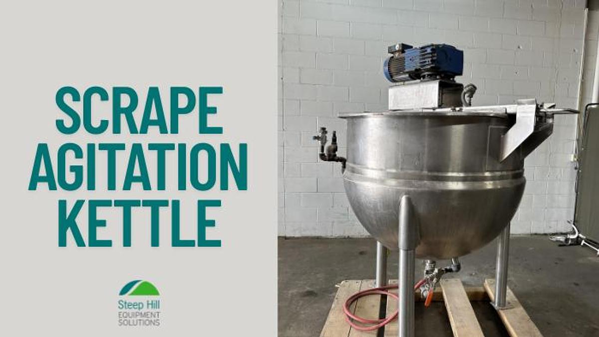 Used Lee Industries Scrape Agitation Kettle