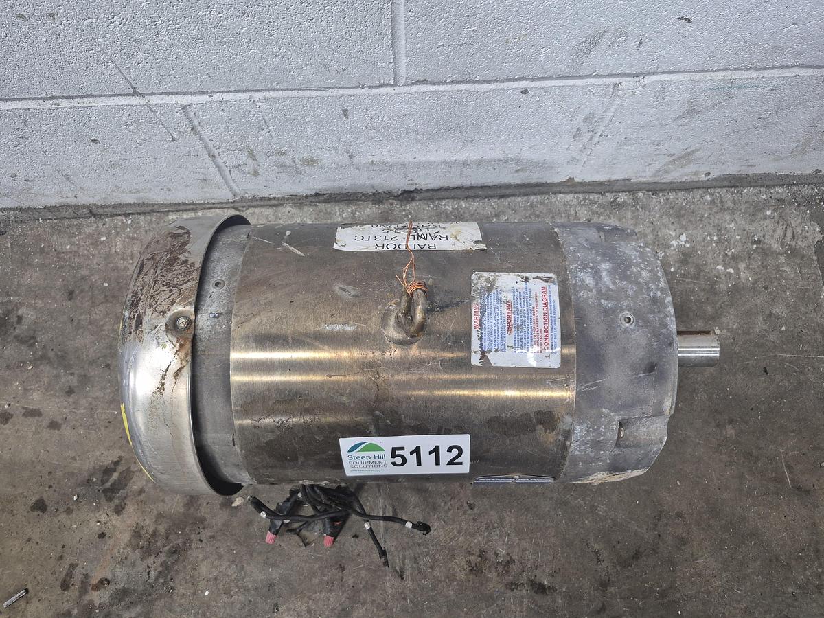 Used Baldor 7.5 HP Washdown Duty Electric Motor
