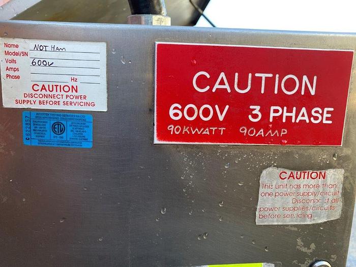 Used Nothum Electric Oil Heating Tank