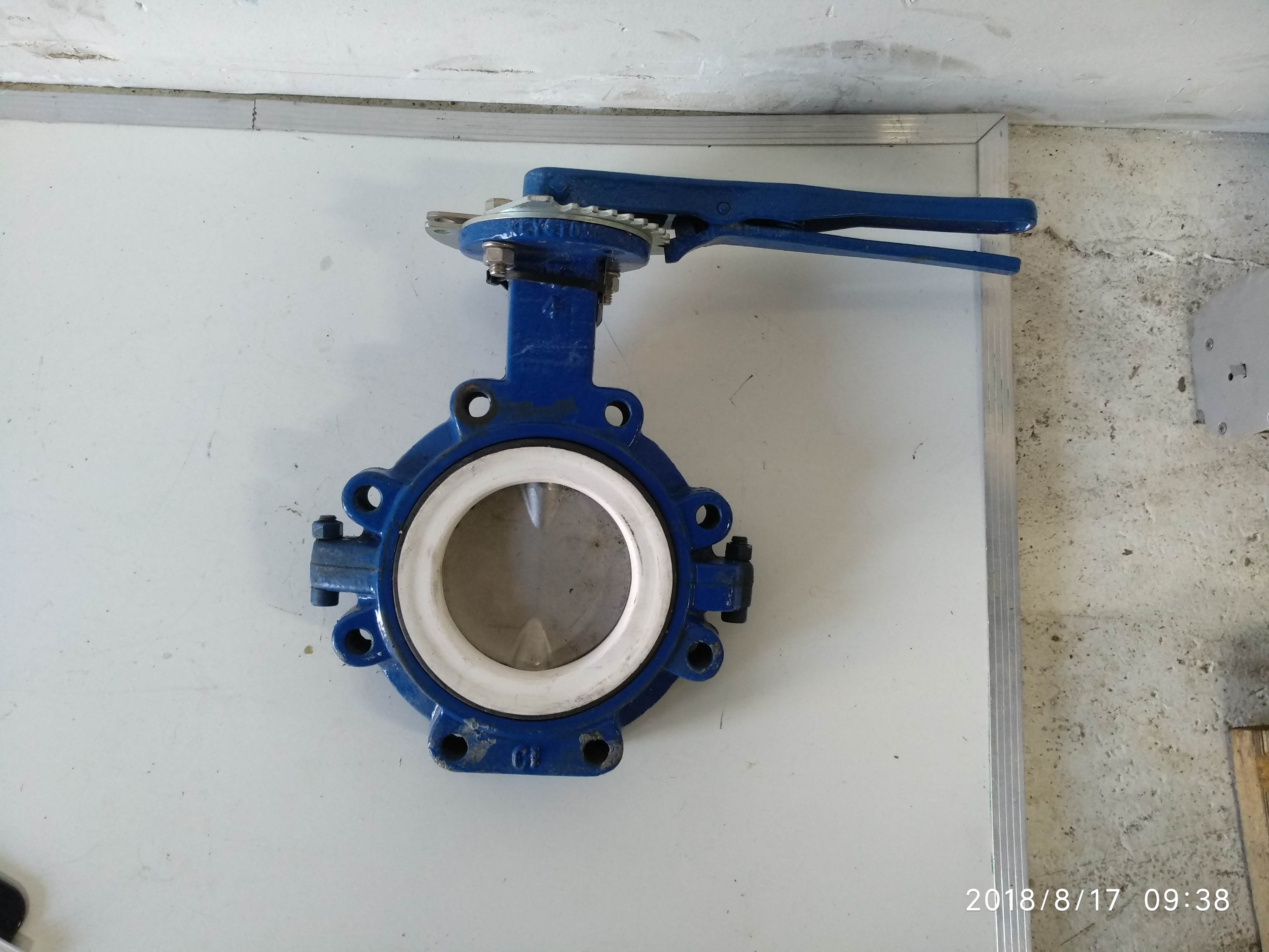 Used Manual 4" Butterfly Valve