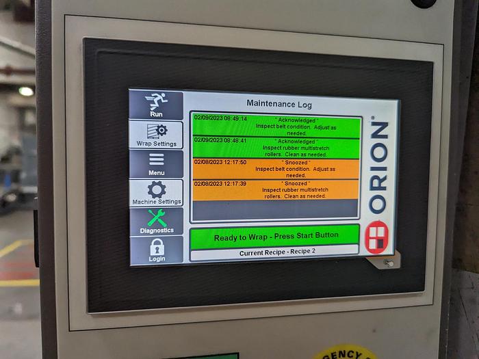 Used Orion Flex LPD Pallet Wrapper