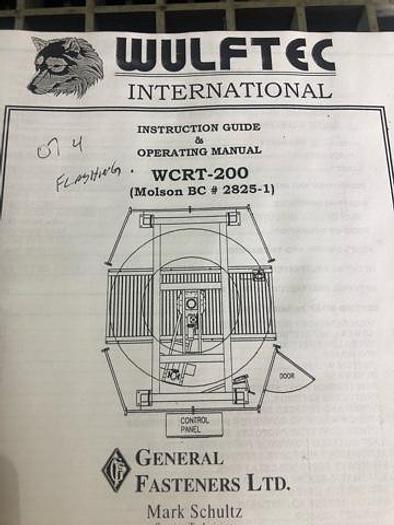 Used Wulftec WCRT-200 Stretch Wrapper