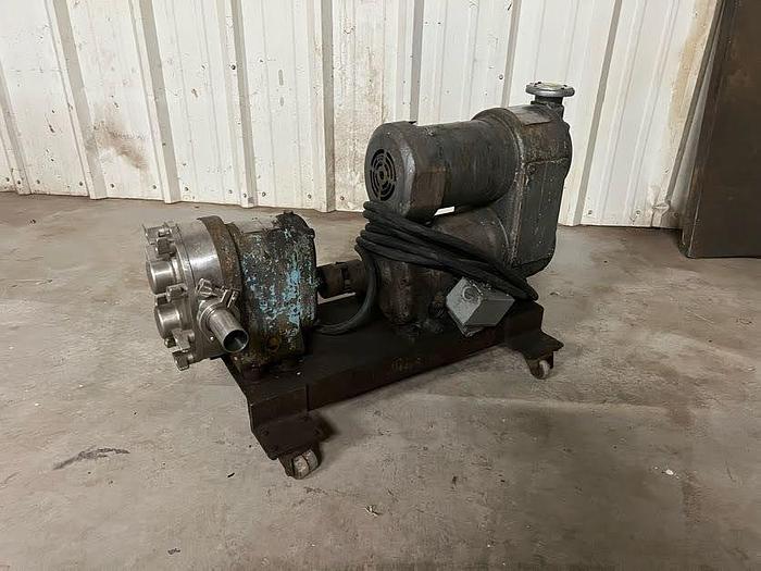 Used Waukesha Size 25 Sanitary PD Pump