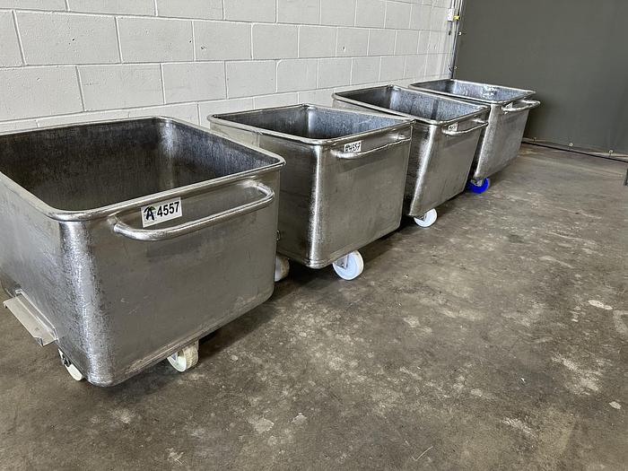 Used Stainless Steel Meat Buggies