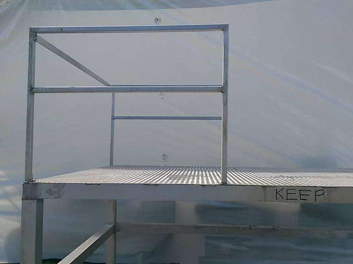 Used Aluminum 10' wide Platform