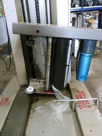 Used Muller 2201 Semi-Automatic Pallet Stretch Wrapper
