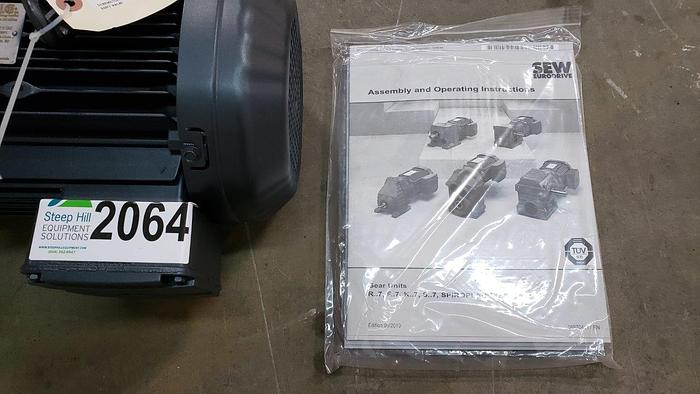 Used Sew-Eurodrive KA67 Helical Bevel 5 Hp Gear Unit