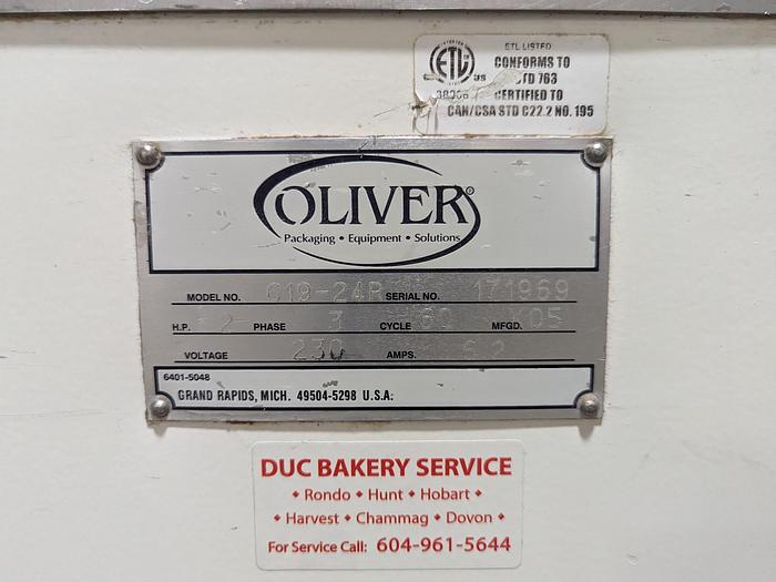 Used Oliver 619-24R Dough Divider