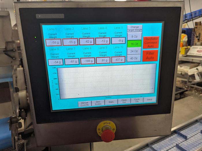 Used Andgar 10 Lane Berry Filler