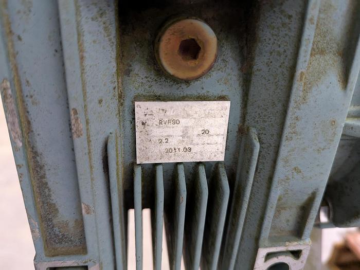 Used 300 Gal. Dual Agitation Mix Tank